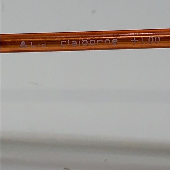 🌷Liz Claiborne Gold Eyeglass Frame Vintage 🌷 - Picture 7 of 8